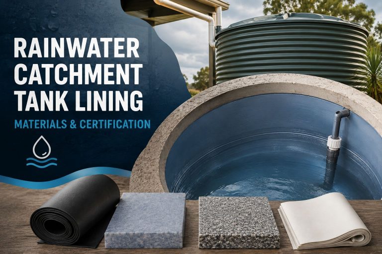 rainwater catchment tank lining