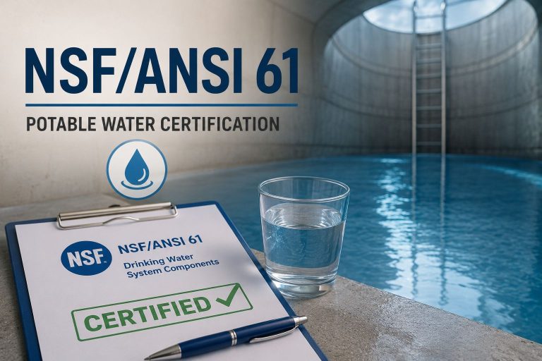 NSF 61 coating potable water