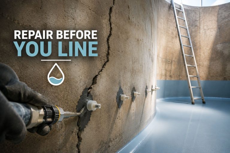 concrete water tank repair